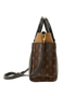 On My Side, &pound;1,800, Handbags, Black/Brown, Canvas/Leather, Side view